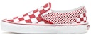 Vans Classic Slip-On 'Red Mix Checker' Merah Corak Kotak VN0A38F7VK5