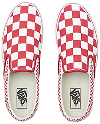 Vans Classic Slip-On 'Red Mix Checker' VN0A38F7VK5 Shop Vans Classic Slip-On 'Red Mix Checker' VN0A38F7VK5