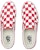 Vans Classic Slip-On 'Red Mix Checker' Merah Corak Kotak VN0A38F7VK5