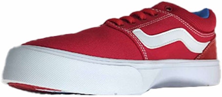 Vans Classic Slip-On 'Red White' 599281-0002 Vans Classic Slip-On 'Red White' 599281-0002