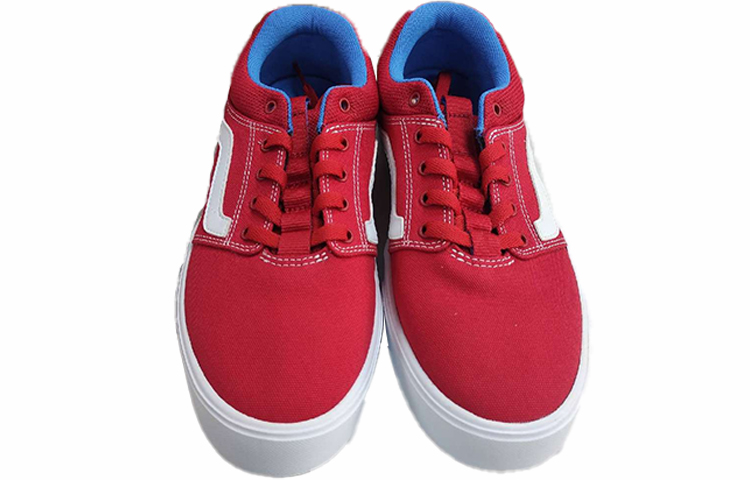 Lookbook ヴァンズ クラシック スリッポン 'レッド ホワイト' 599281-0002 599281-0002