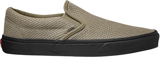 Vans Classic Slip-On 'Reptile Suede - Covert Green' VN0A38F7U7M Vans Classic Slip-On 'Reptile Suede - Covert Green' VN0A38F7U7M