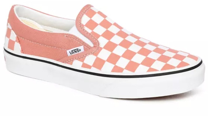 Vans Classic Slip-On 'Rose Dawn Checkerboard' - Corak Dam Pudar Mawar VN0A4U381GL Lookbook Vans Classic Slip-On 'Rose Dawn Checkerboard' - Corak Dam Pudar Mawar VN0A4U381GL