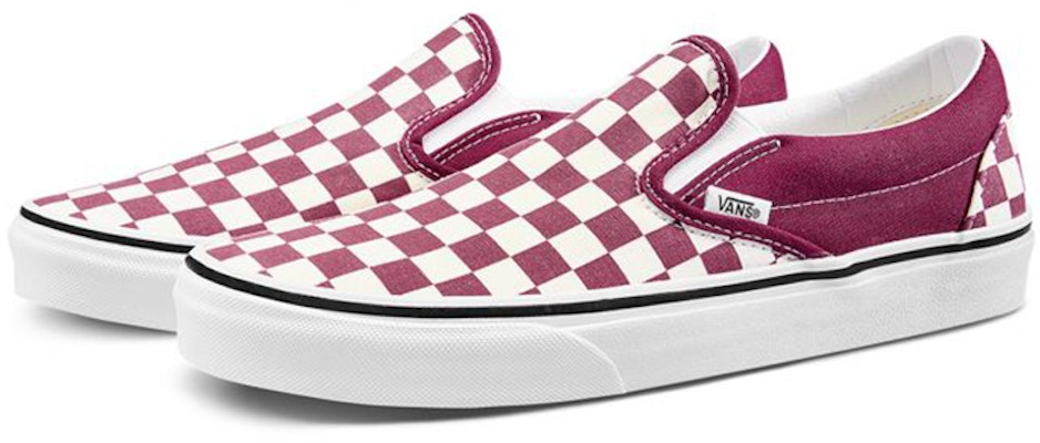 Vans经典款一脚蹬‘酒红棋盘格’ VN0A38F7VLW Lookbook Vans经典款一脚蹬‘酒红棋盘格’ VN0A38F7VLW