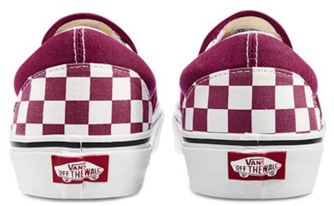 ヴァンズ クラシックスリッポン "ルンバレッドチェッカー" VN0A38F7VLW Purchase ヴァンズ クラシックスリッポン "ルンバレッドチェッカー" VN0A38F7VLW