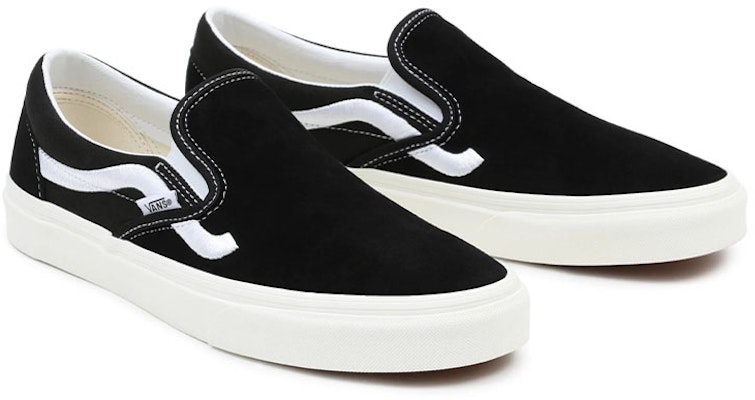 Vans Classic Slip-On 'Sidestripe Black' VN0A5JMHBL8 Lookbook Vans Classic Slip-On 'Sidestripe Black' VN0A5JMHBL8