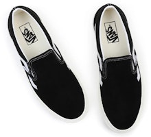 Vans Classic Slip-On 'Sidestripe Hitam' VN0A5JMHBL8 Shop Vans Classic Slip-On 'Sidestripe Hitam' VN0A5JMHBL8