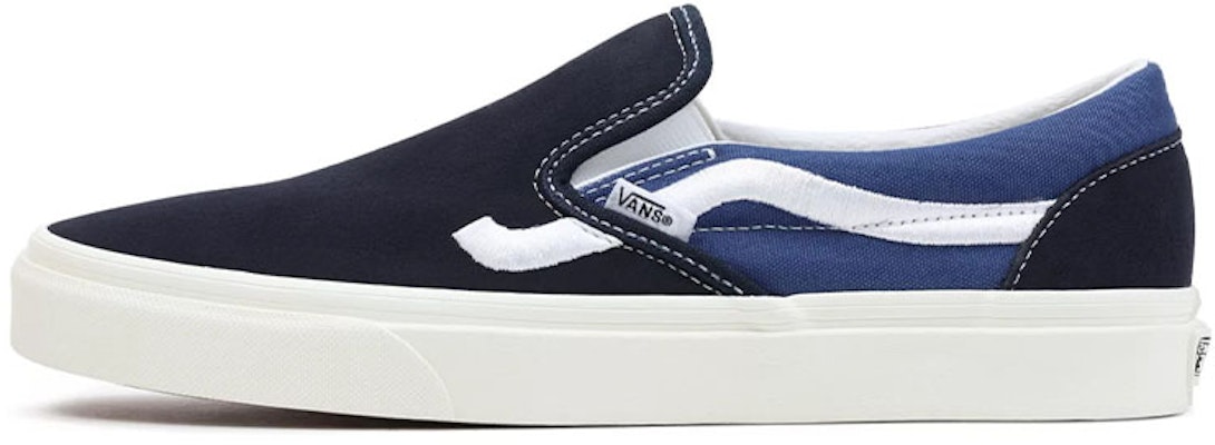 Vans Classic Slip-On 'Sidestripe Navy' VN0A5JMHBL7 Buy Vans Classic Slip-On 'Sidestripe Navy' VN0A5JMHBL7