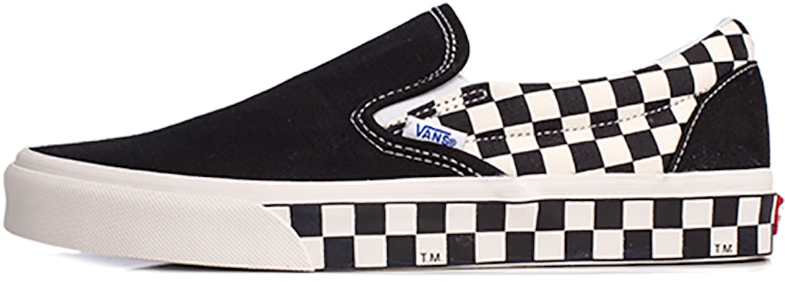 Vans Classic Slip-On 'Sidewall Check - Hitam' VN0A38F7RA9 Buy Vans Classic Slip-On 'Sidewall Check - Hitam' VN0A38F7RA9