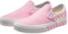 Vans Classic Slip-On 'Sidewall Check - Coral Blush' Wanita Lelaki Sneaker VN0A38F7RA8