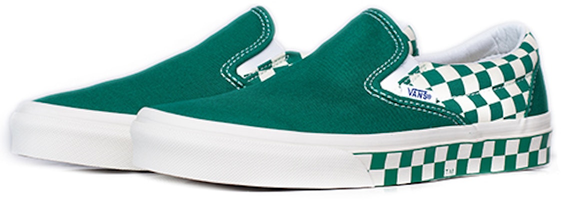 Vans经典懒人鞋‘侧墙棋盘-深海绿’ VN0A38F7RA7 Lookbook Vans经典懒人鞋‘侧墙棋盘-深海绿’ VN0A38F7RA7