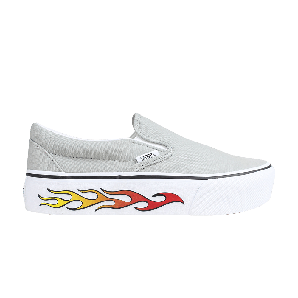 Vans Classic Slip-On 'Sidewall Flame' VN0A3JEZVN5