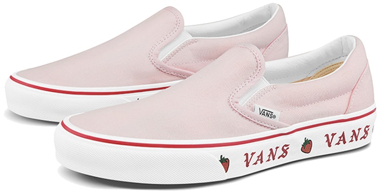 Vans 经典懒人鞋 '侧墙印花 - 草莓' VN0A33TB44L Order Vans 经典懒人鞋 '侧墙印花 - 草莓' VN0A33TB44L