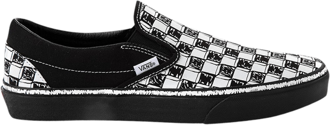 Vans Classic Slip-On 'Sketch Checkerboard' VN0A5AO62HD Buy Vans Classic Slip-On 'Sketch Checkerboard' VN0A5AO62HD