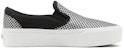Vans Classic Slip-On 'Sparkle Check' Kasut Lelaki/Wanita Corak Berkilau. VN0A3JEZ8PP