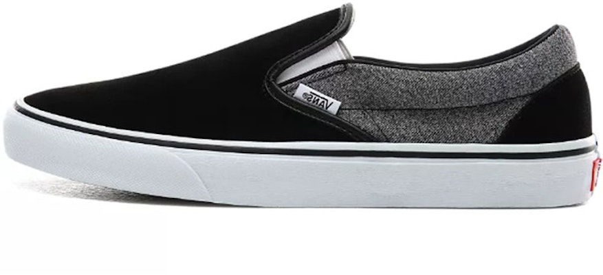 Vans Classic Slip-On 'Suiting Hitam' VN0A4BV3V3E Buy Vans Classic Slip-On 'Suiting Hitam' VN0A4BV3V3E