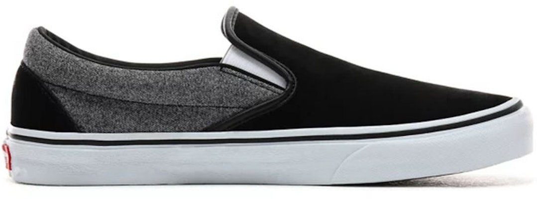 Vans Classic Slip-On 'Suiting Hitam' VN0A4BV3V3E Order Vans Classic Slip-On 'Suiting Hitam' VN0A4BV3V3E