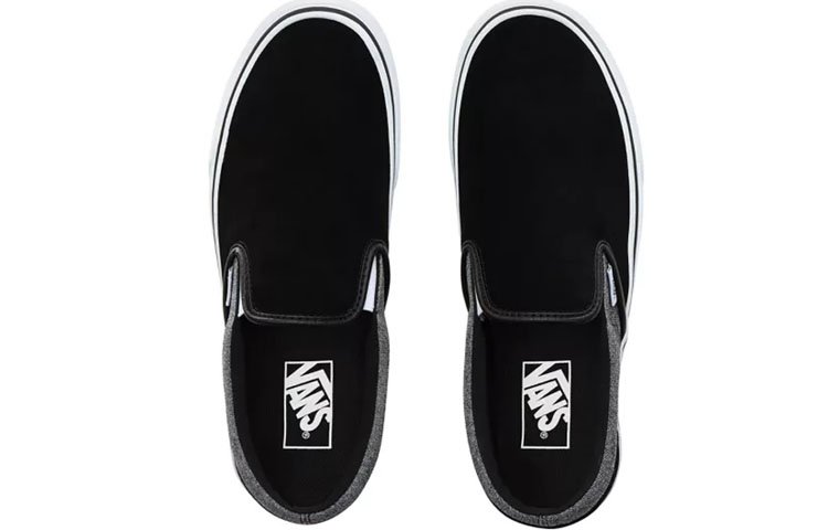 Shop Vans Classic Slip-On 'Suiting Hitam' VN0A4BV3V3E