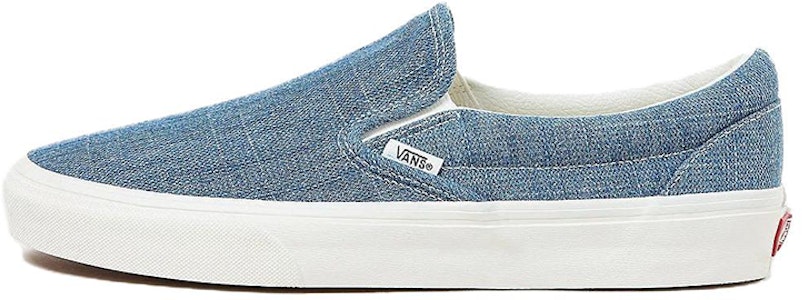 Vans Classic Slip-On 'Threaded Denim - Blue' VN0009Q7Y6Z Buy Vans Classic Slip-On 'Threaded Denim - Blue' VN0009Q7Y6Z