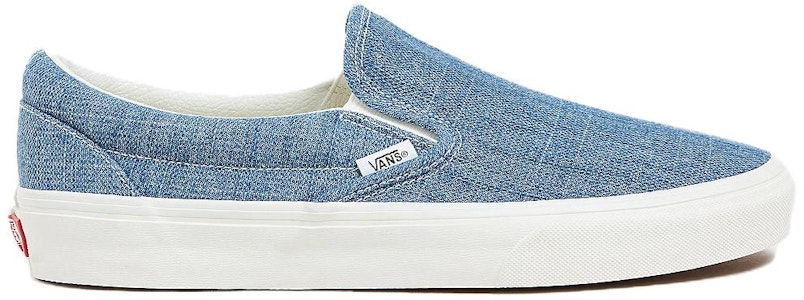 Vans Classic Slip-On 'Threaded Denim - Blue' VN0009Q7Y6Z Order Vans Classic Slip-On 'Threaded Denim - Blue' VN0009Q7Y6Z