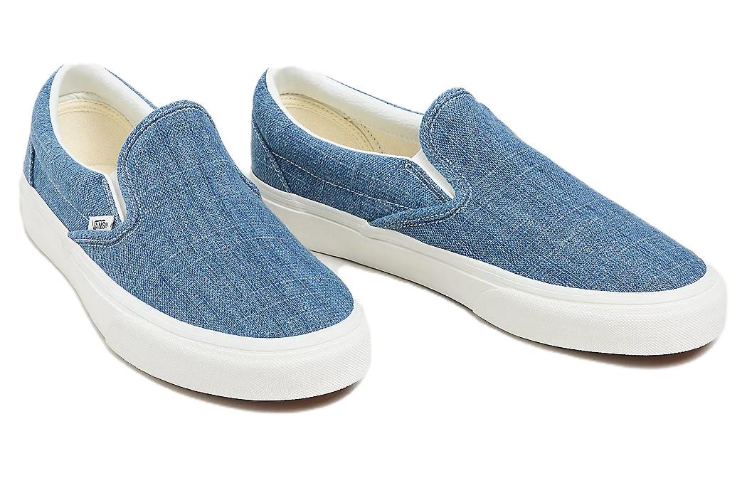 Lookbook Vans 经典低帮帆布鞋“缝制丹宁蓝” VN0009Q7Y6Z