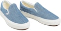 Lookbook Vans Classic Slip-On 'Threaded Denim - Biru' VN0009Q7Y6Z
