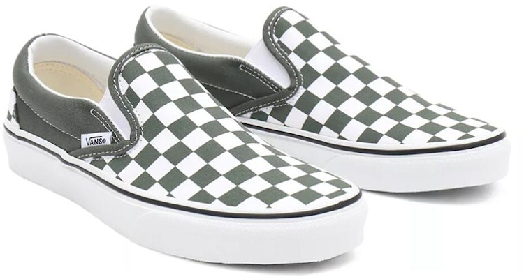 Vans Classic Slip-On 'Thyme Checkerboard' Catur Hijau Thyme VN0A33TB9HO Lookbook Vans Classic Slip-On 'Thyme Checkerboard' Catur Hijau Thyme VN0A33TB9HO