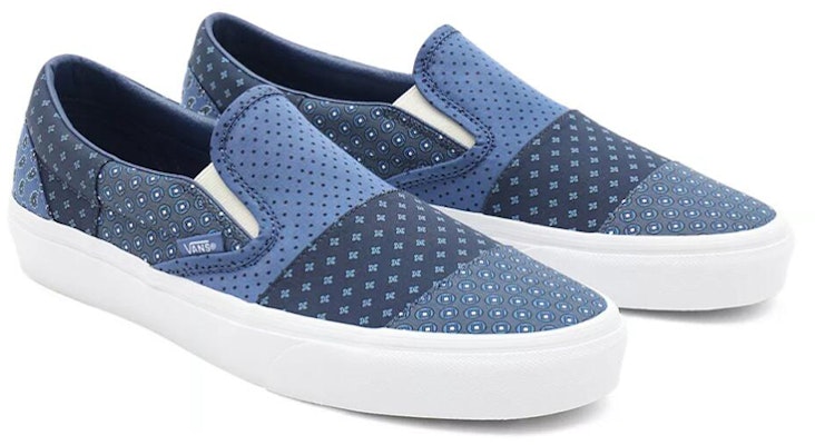 Vans Classic Slip-On 'Tie Print Patchwork' VN0A33TB9HY Lookbook Vans Classic Slip-On 'Tie Print Patchwork' VN0A33TB9HY