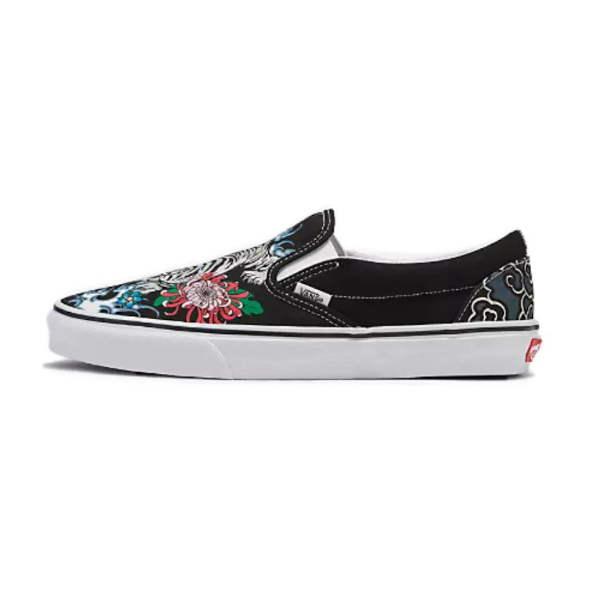 Beli Vans Classic Slip-On 'Tiger Floral' VN0009Q76GL Novelship