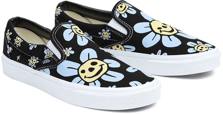 Vans Classic Slip-On 'Trippy Grin Floral' VN0A5JMHY23 Lookbook Vans Classic Slip-On 'Trippy Grin Floral' VN0A5JMHY23
