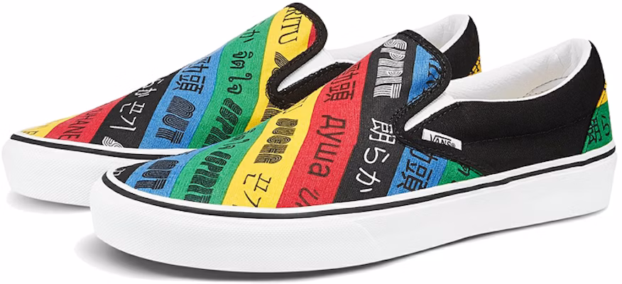 Vans クラシックスリッポン "バンズ魂" (Vans Kurashikkusurippon "Banzu Tamashii") VN0A4U38WK2 Order Vans クラシックスリッポン "バンズ魂" (Vans Kurashikkusurippon "Banzu Tamashii") VN0A4U38WK2