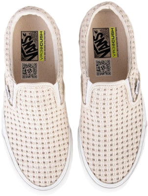 Vans Classic Slip-On 'Tejido Crema' VN0007NCNTR1 Shop Vans Classic Slip-On 'Tejido Crema' VN0007NCNTR1