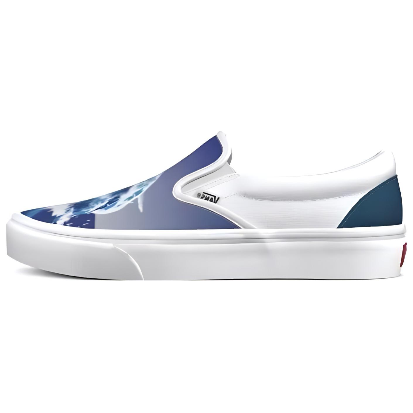 Vans Classic Slip-On 'White Blue'