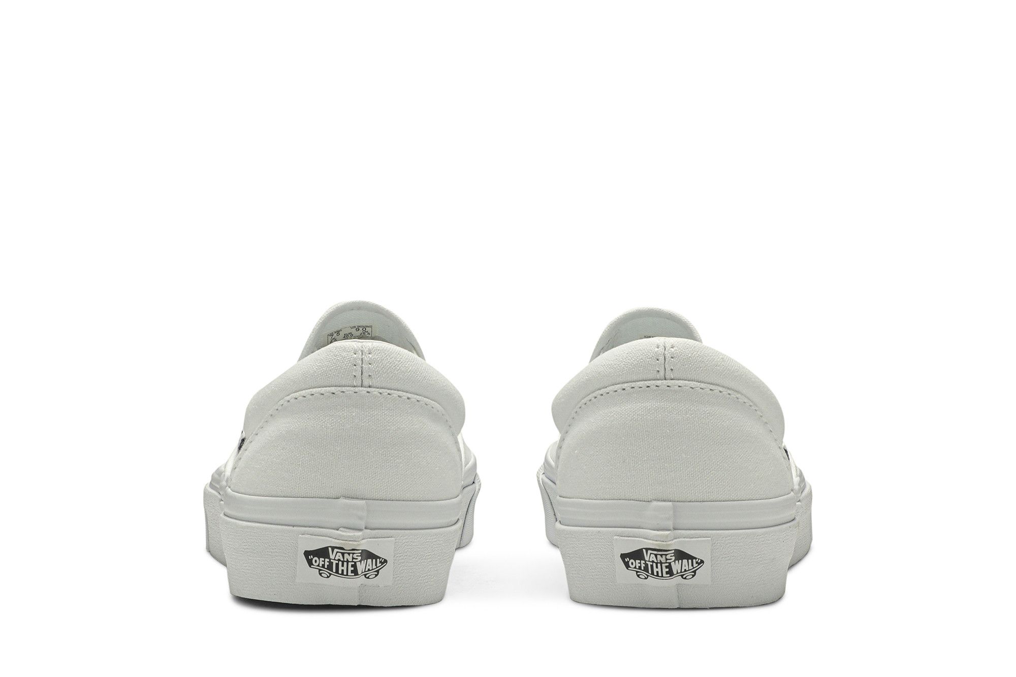Sizing Vans Classic Slip-On ''Weißes Canvas'' VN000EYEW00