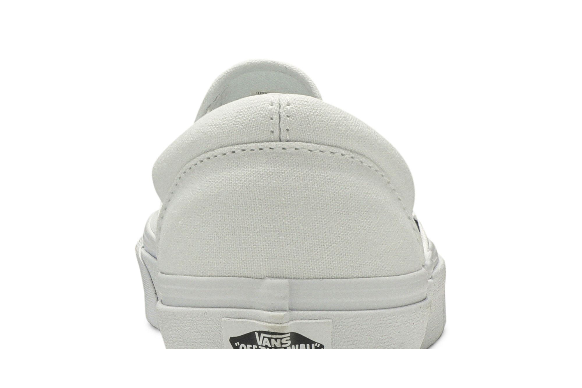 Cheap Vans Classic Slip-On ''Weißes Canvas'' VN000EYEW00