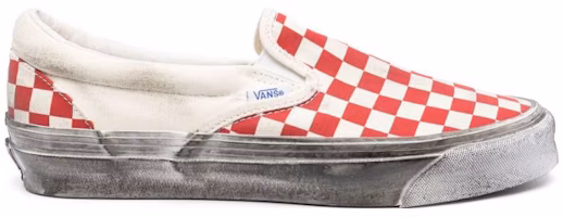 Vans Classic Slip-On 'White Red' VN0A32QN9Y11 Vans Classic Slip-On 'White Red' VN0A32QN9Y11