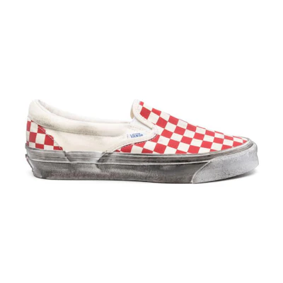 Vans Classic Slip-On 'White Red'