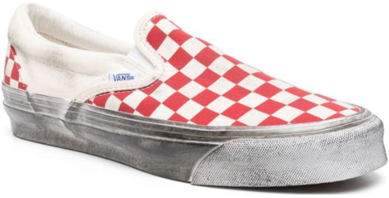 Vans Classic Slip-On 'Blanco Rojo' VN0A32QN9Y11 Order Vans Classic Slip-On 'Blanco Rojo' VN0A32QN9Y11