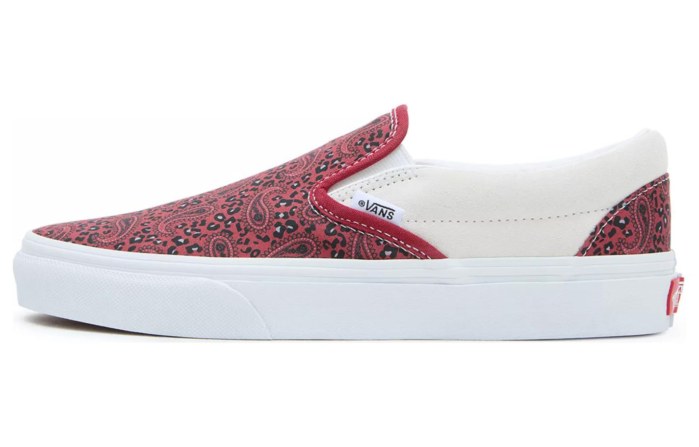 Buy 반스 클래식 슬립온 (흰/빨/검) VN0A5JLXYF9