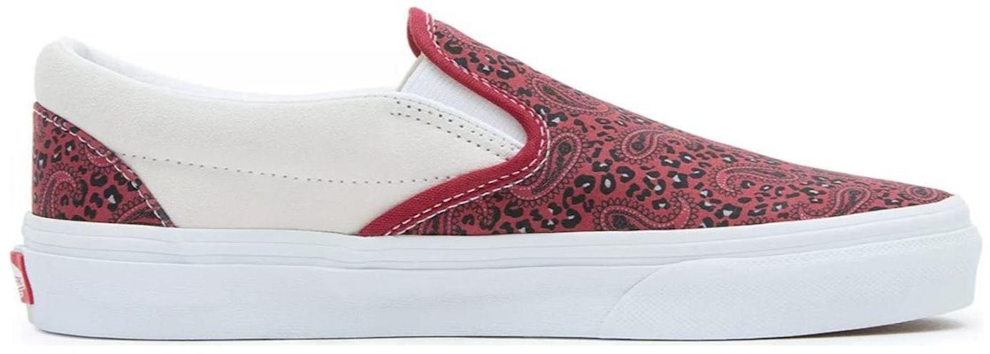 Vans Classic Slip-On 'Blanco Rojo Negro' VN0A5JLXYF9 Order Vans Classic Slip-On 'Blanco Rojo Negro' VN0A5JLXYF9