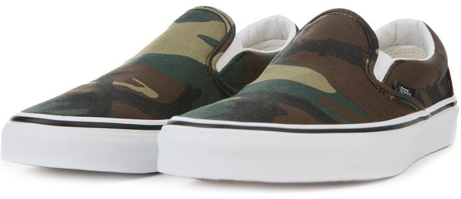 Vans Classic Slip-On 'Woodland Camo' VN0A38F7NRA Lookbook Vans Classic Slip-On 'Woodland Camo' VN0A38F7NRA
