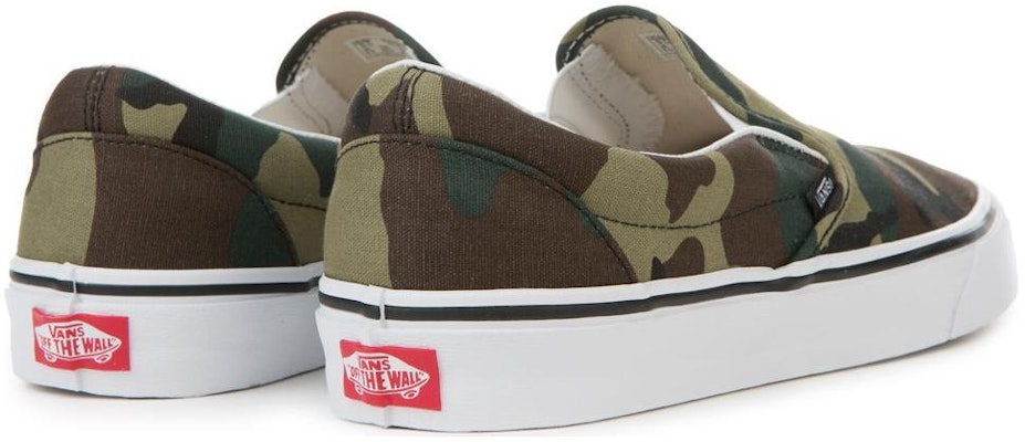 Vans Classic Slip-On 'Woodland Camo' VN0A38F7NRA Shop Vans Classic Slip-On 'Woodland Camo' VN0A38F7NRA