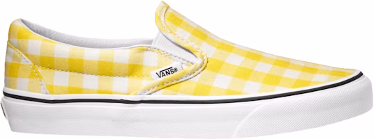 Vans Classic Slip-On 'Yellow Gingham' VN0A38F7VJD Vans Classic Slip-On 'Yellow Gingham' VN0A38F7VJD