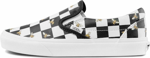 Vans Classic Slip-On Bee Check 'Black White' VN0A33TB9EH Vans Classic Slip-On Bee Check 'Black White' VN0A33TB9EH
