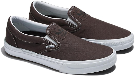 Vans 懶人鞋 Dakota Roche Bmx 潮流休閒 防滑耐磨 低筒 板鞋 男女同款 棕白 Lookbook Vans 懶人鞋 Dakota Roche Bmx 潮流休閒 防滑耐磨 低筒 板鞋 男女同款 棕白