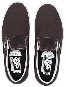 Vans 懶人鞋 Dakota Roche Bmx 潮流休閒 防滑耐磨 低筒 板鞋 男女同款 棕白 Shop Vans 懶人鞋 Dakota Roche Bmx 潮流休閒 防滑耐磨 低筒 板鞋 男女同款 棕白