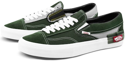 Vans クラシックスリッポン CAP "緑の牧場" VN0A3WM5XHS Order Vans クラシックスリッポン CAP "緑の牧場" VN0A3WM5XHS