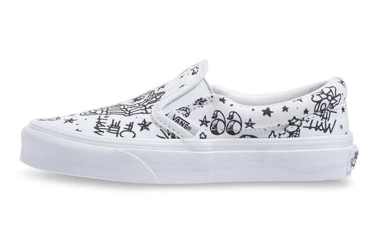Buy 반스 클래식 슬립온 만화 (흑백) VN0A4BUT1IU