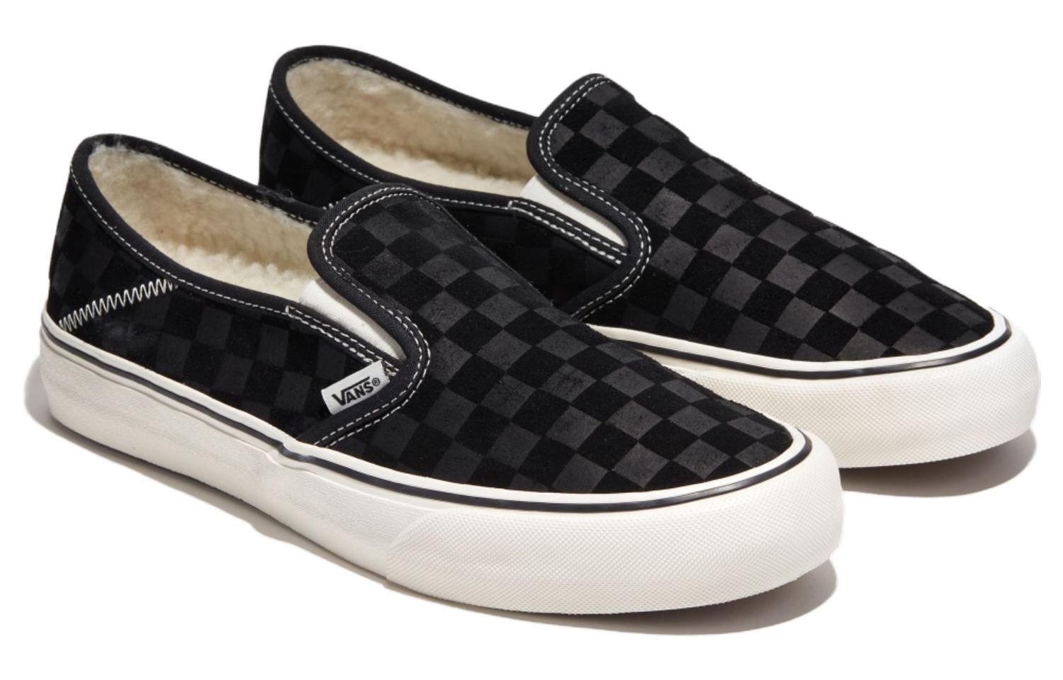 Order Vans Classic Slip-On Checkerboard 'Hitam' VN0A4BX8T5O