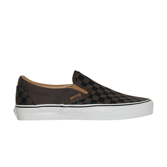 Vans Classic Slip-on Checkerboard Demitasse/ Black 'Brown' 0JYP0SO